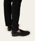 VIGGO Men's Vegan Loafers | Color: Black - variant::black