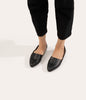 WESTMOUNT Women's Vegan Flats | Color: Black - variant::black