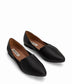 WESTMOUNT Women's Vegan Flats | Color: Black - variant::black