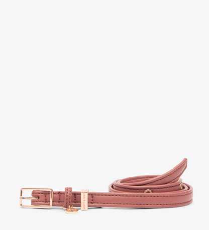 PENZA Women's Vegan Belt | Color: Purple - variant::mauve