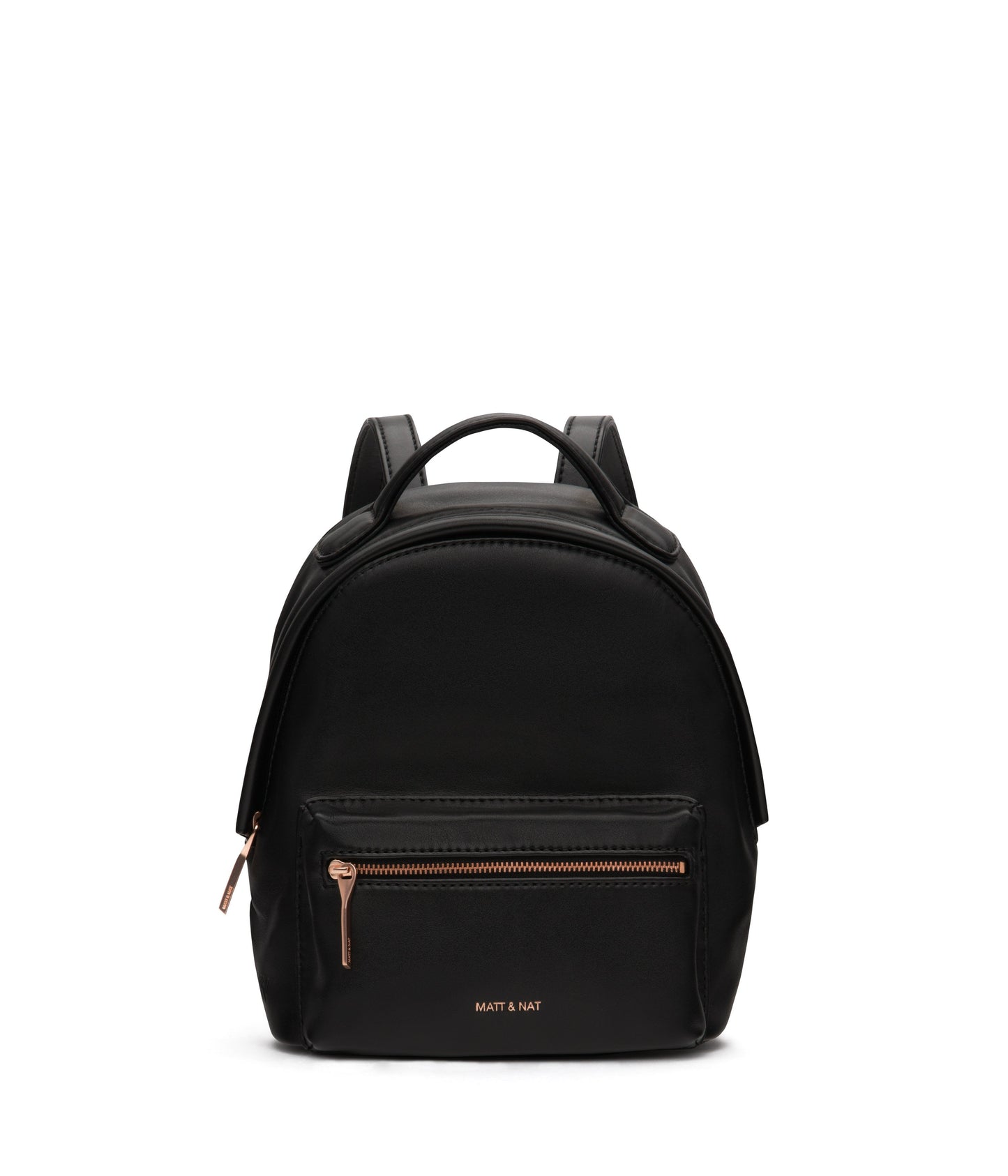BALIMINI Vegan Mini Backpack - Loom | Color: Black - variant::blackr