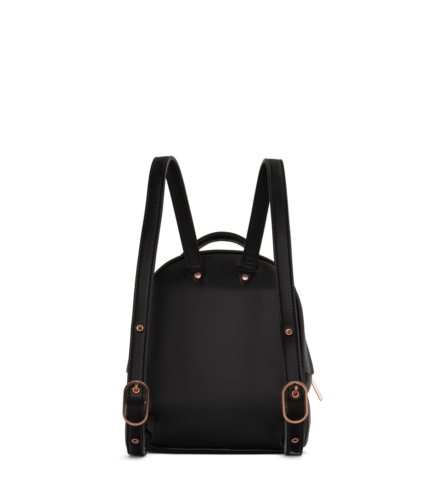 BALIMINI Vegan Mini Backpack - Loom | Color: Black - variant::blackr