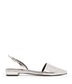 CORY Vegan Slingback Flats | Color: Metallic - variant::silver