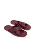 LORENA Vegan Cross Sandals | Color: Purple - variant::berry