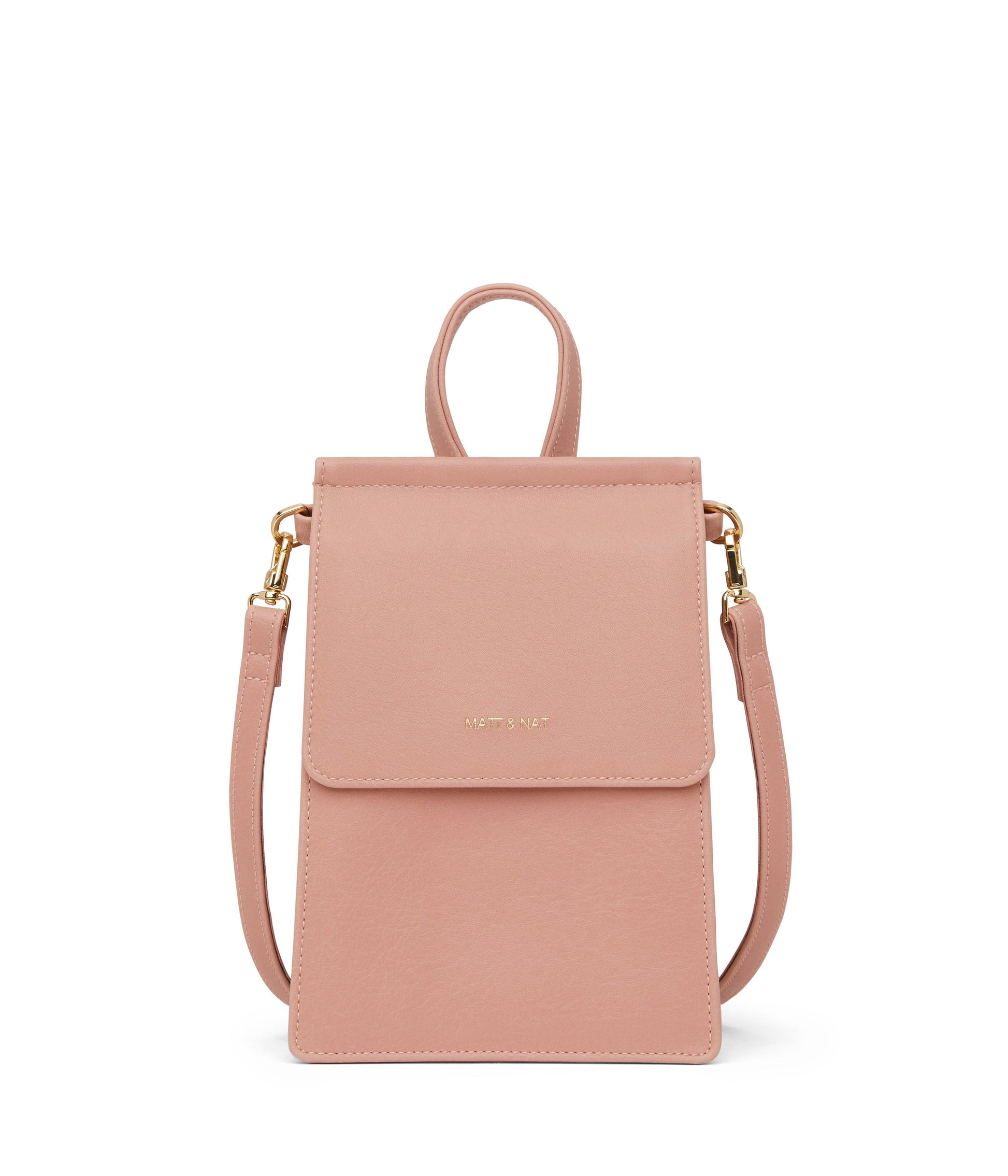 THESSA Vegan Crossbody Bag - Vintage | Color: Pink - variant::ceramic