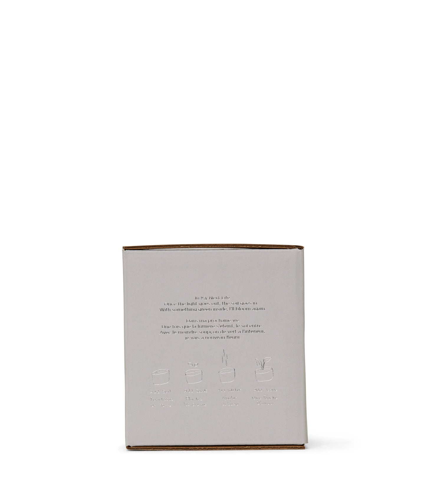 Every Cloud Has A Silver Lining Soy Candle | Color: Grey - variant::pearls