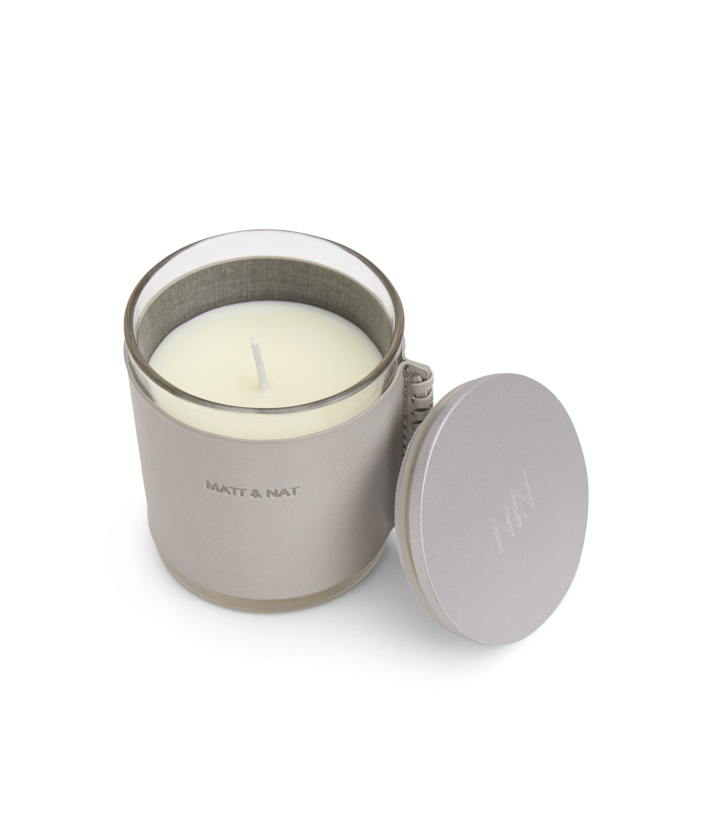 Every Cloud Has A Silver Lining Soy Candle | Color: Grey - variant::pearls