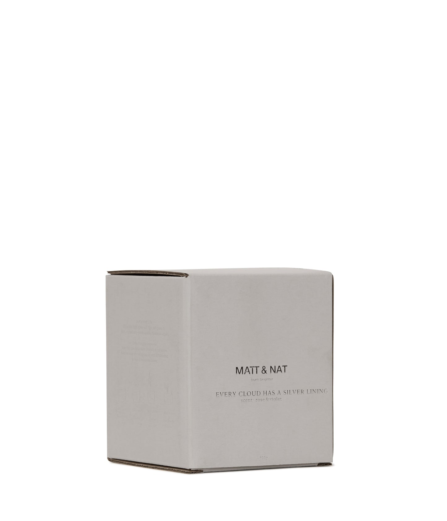 Every Cloud Has A Silver Lining Soy Candle | Color: Grey - variant::pearls