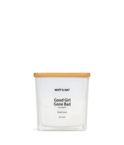 Good Girl Gone Bad Large Soy Candle | Color: White - variant::white