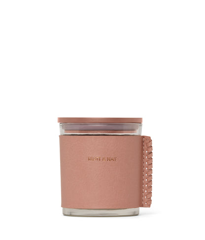 Turmeric In Your Life Soy Candle | Color: Pink - variant::cerami