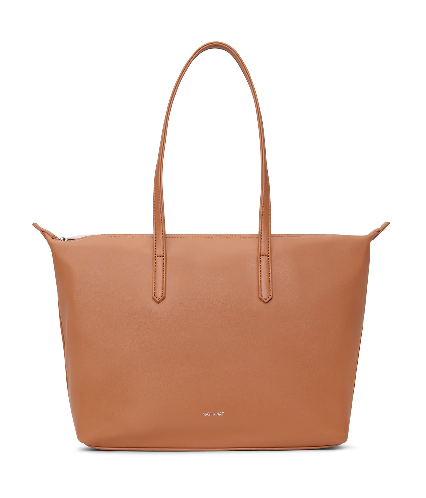 ABBI Vegan Tote Bag - Loom | Color: Tan - variant::maple