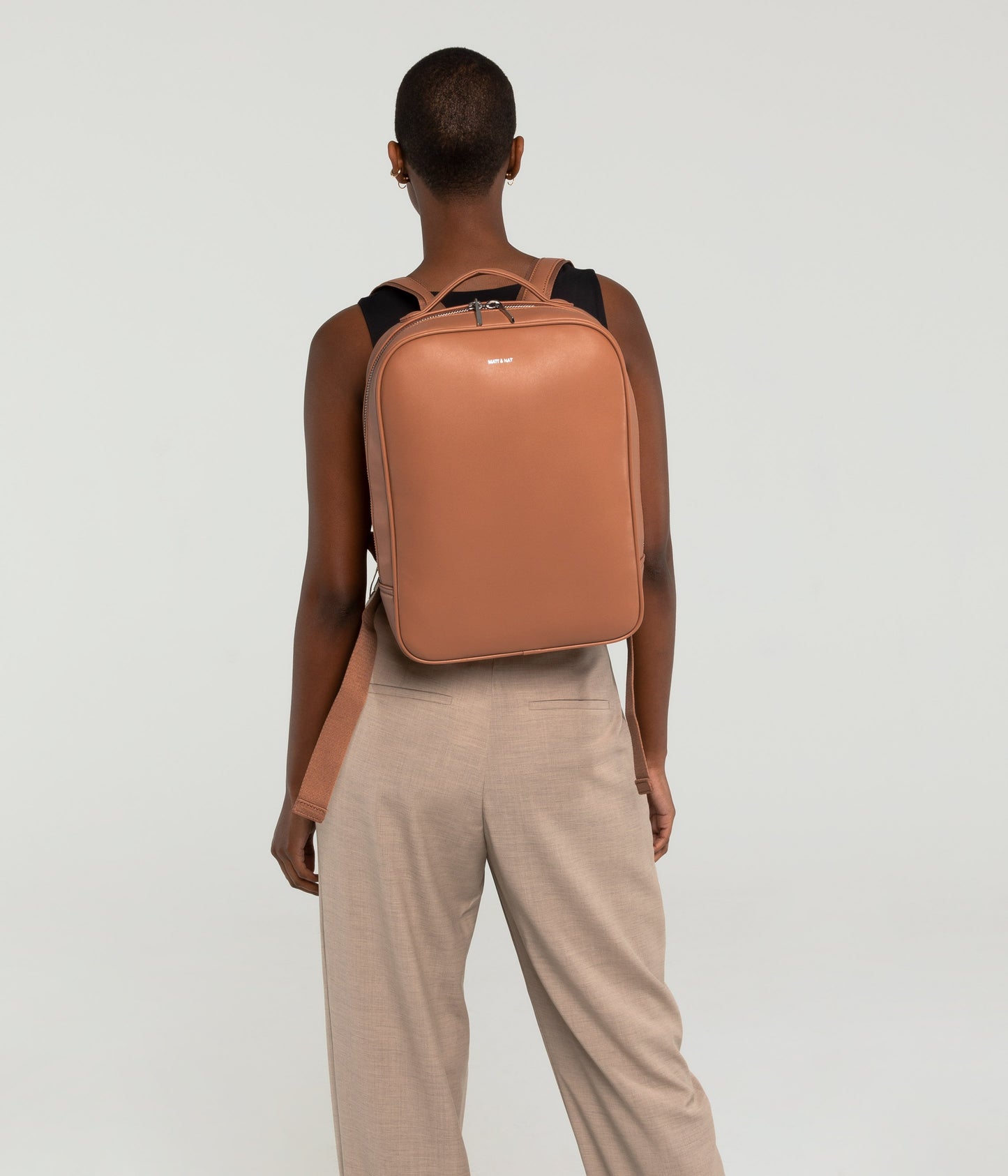 ALEX Vegan Backpack - Loom | Color: Beige - variant::veil