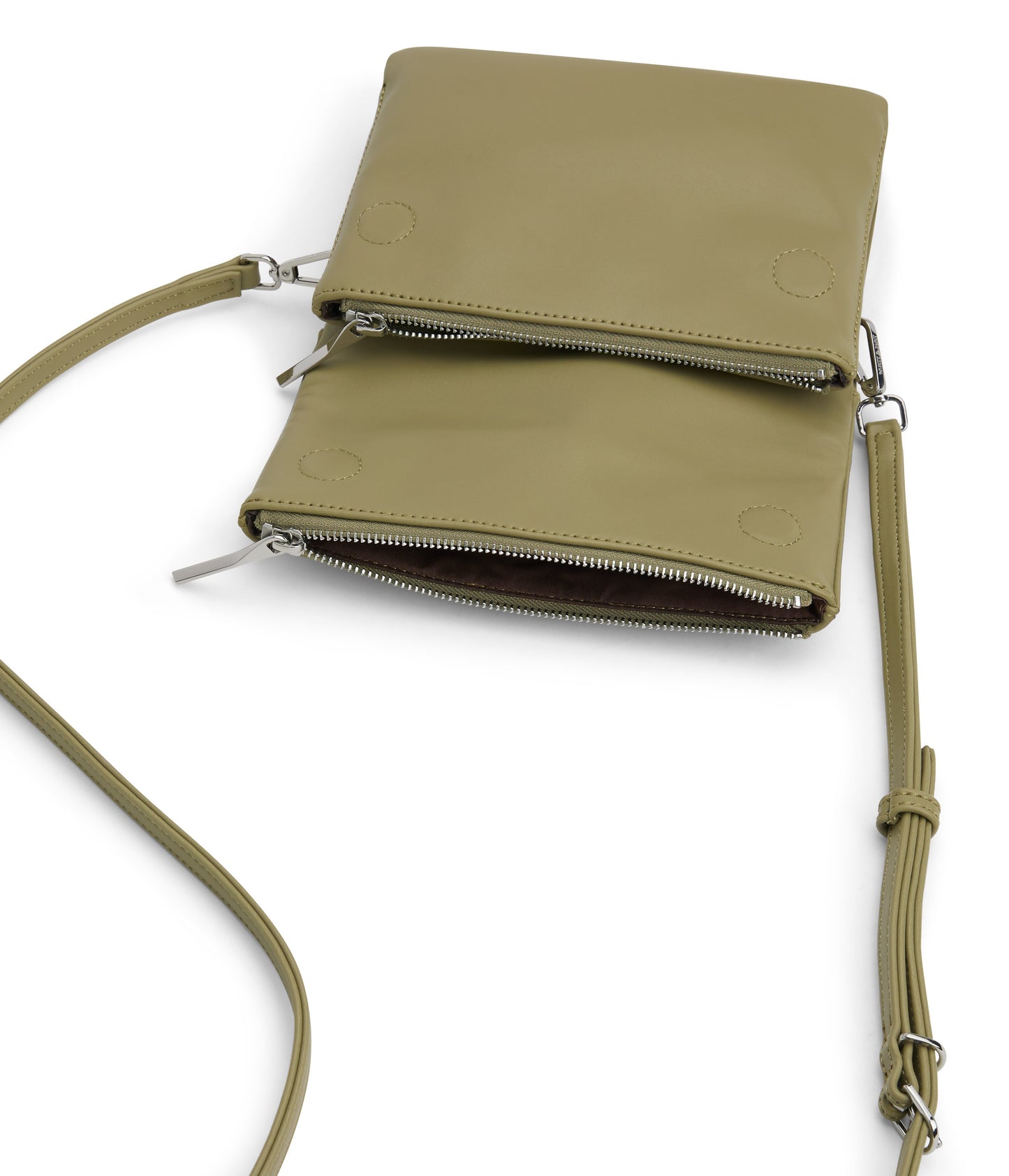HILEY Vegan Crossbody Bag - Loom | Color: Green - variant::ivy