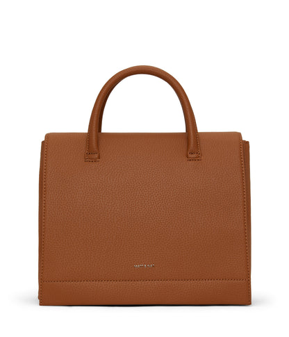 ADEL Vegan Satchel - Purity | Color: Tan - variant::carotene