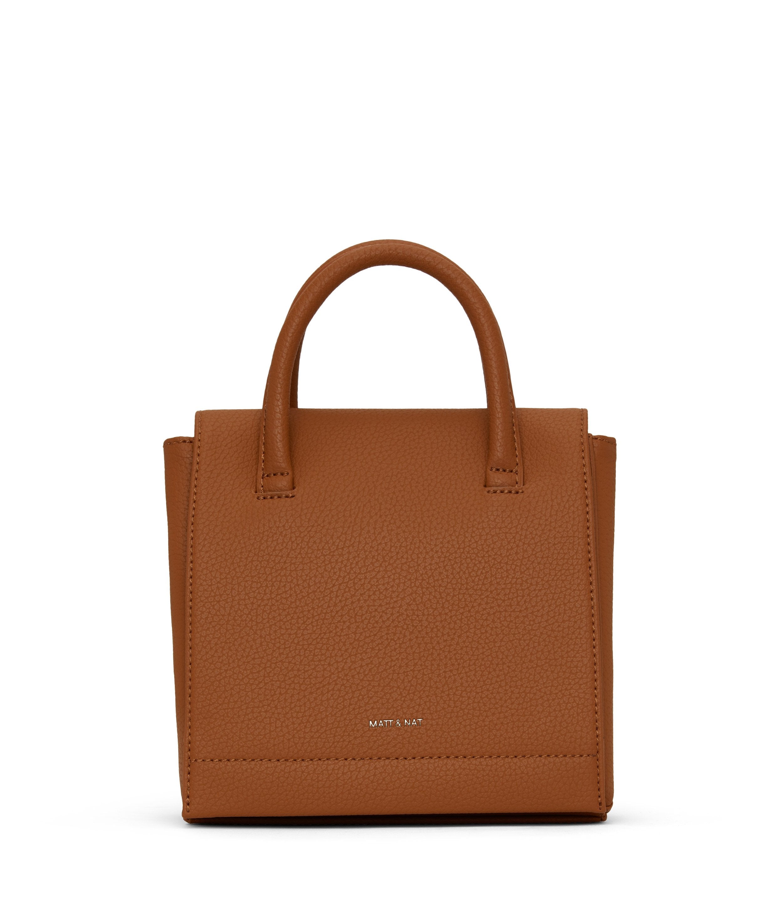 【MATT&NAT】ADELSM スモール ビーガン サッチェルバック ADELSM Small Vegan Satchel - Purity | Matt & Nat Canada