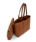 HYDE Vegan Tote Bag - Purity | Color: Tan - variant::carotene