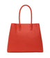 KRISTA Vegan Satchel - Purity | Color: Red - variant::fleur