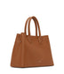 KRISTASM Small Vegan Satchel - Purity | Color: Tan - variant::carotene