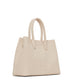 KRISTASM Small Vegan Satchel - Purity | Color: Beige - variant::opal