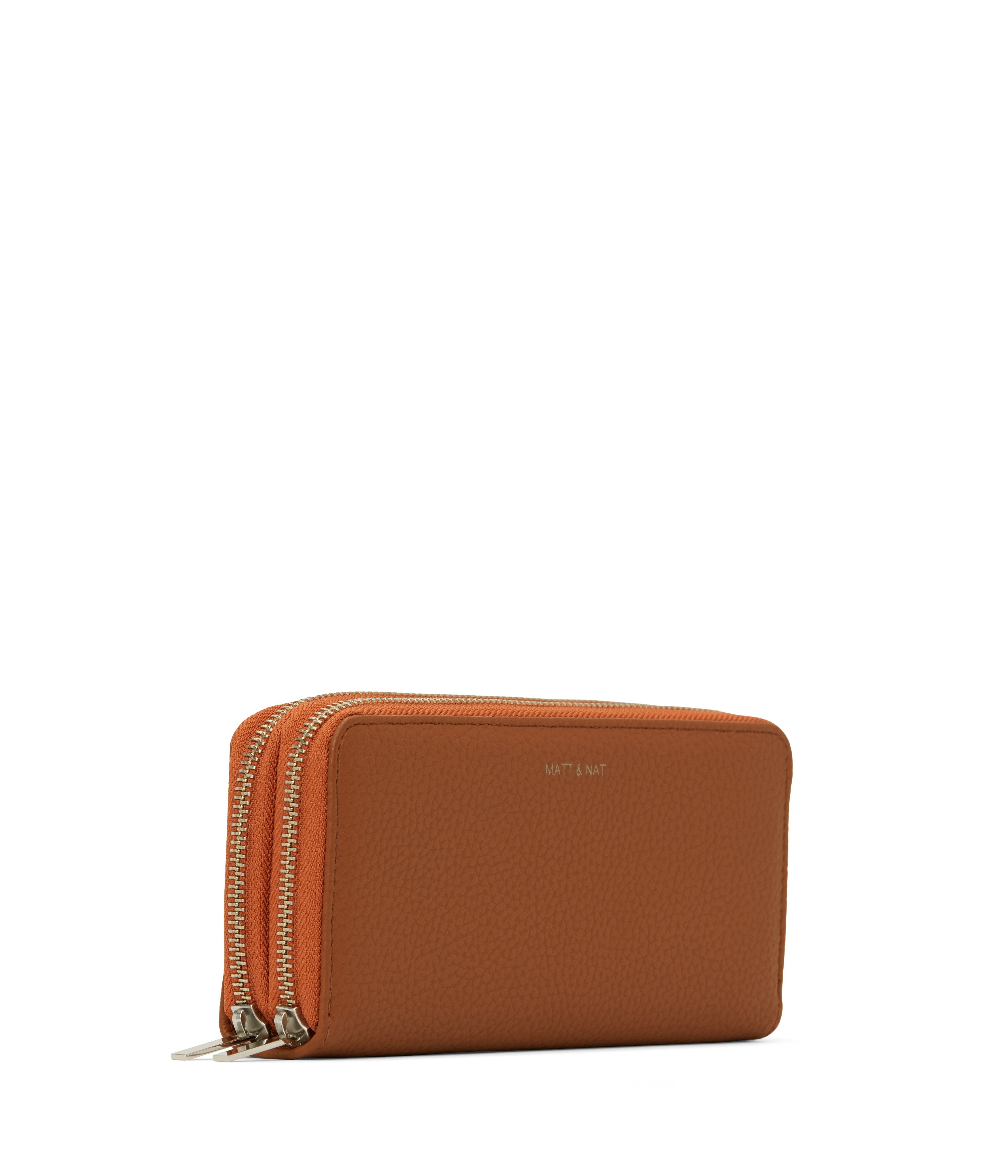 2つのジッパーが特徴♪ビーガンウォレット★MATT&NAT★SUBLIME SUBLIME Vegan Wallet - Purity | Matt & Nat Canada