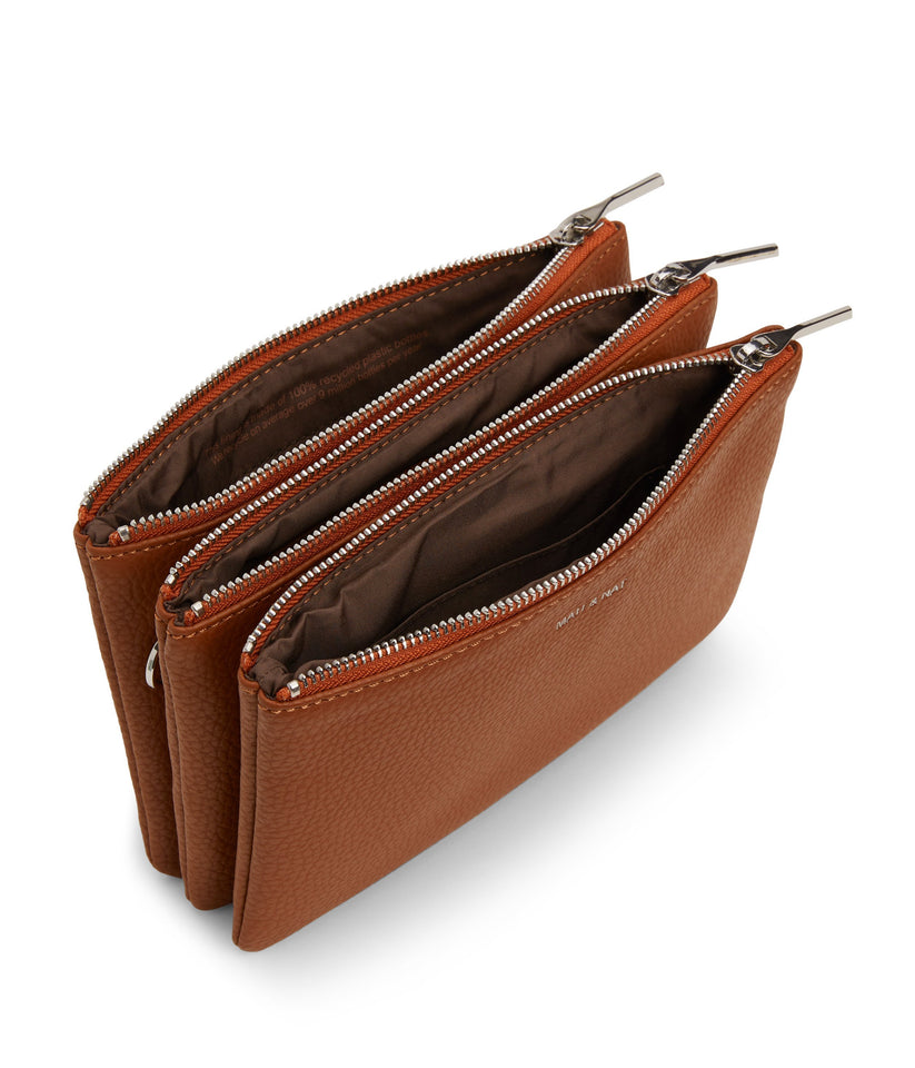 TRIPLET Vegan Crossbody Bag - Purity | Matt & Nat Canada