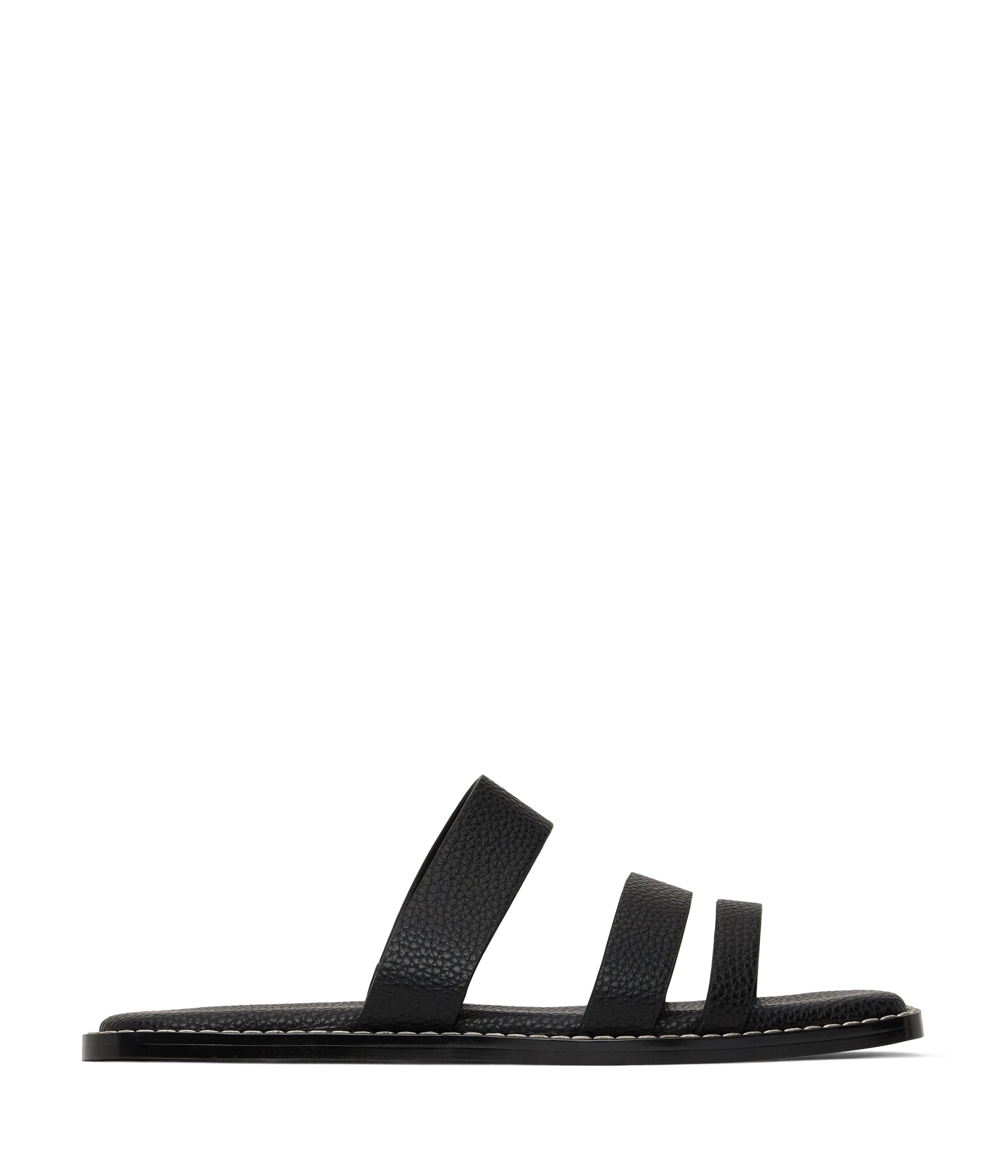 ANZU Vegan Sandals | Color: Black - variant::black