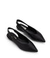 EFFIE Vegan Slingback Flats | Color: Black - variant::black