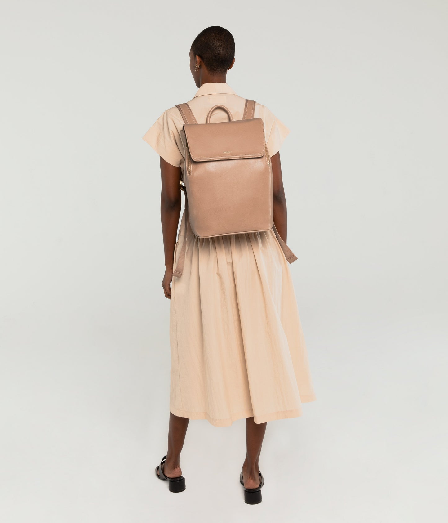FABI Mini Vegan Backpack - Vintage | Color: Blue - variant::breeze