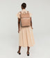 FABI Mini Vegan Backpack - Vintage | Color: Beige - variant::seed
