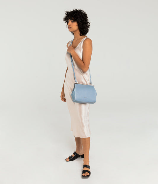REIKA Vegan Frame Crossbody Bag - Vintage | Color: Beige - variant::seed