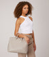 KINTLA Vegan Satchel - Arbor | Color: Beige - variant::shell