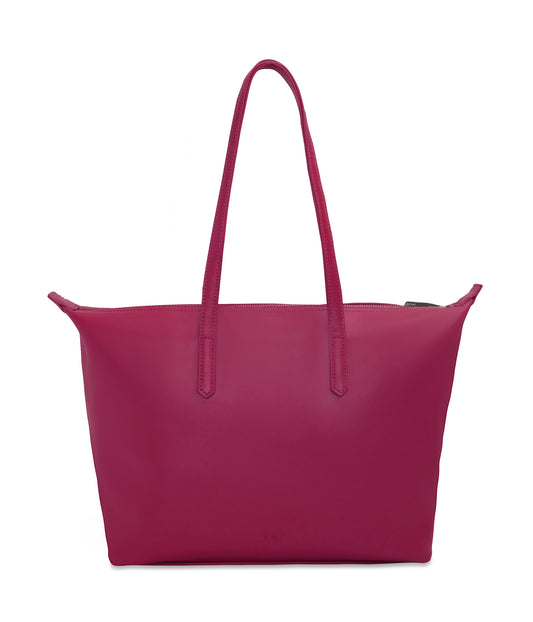 ABBI Vegan Tote Bag - Loom | Color: Pink - variant::tulip