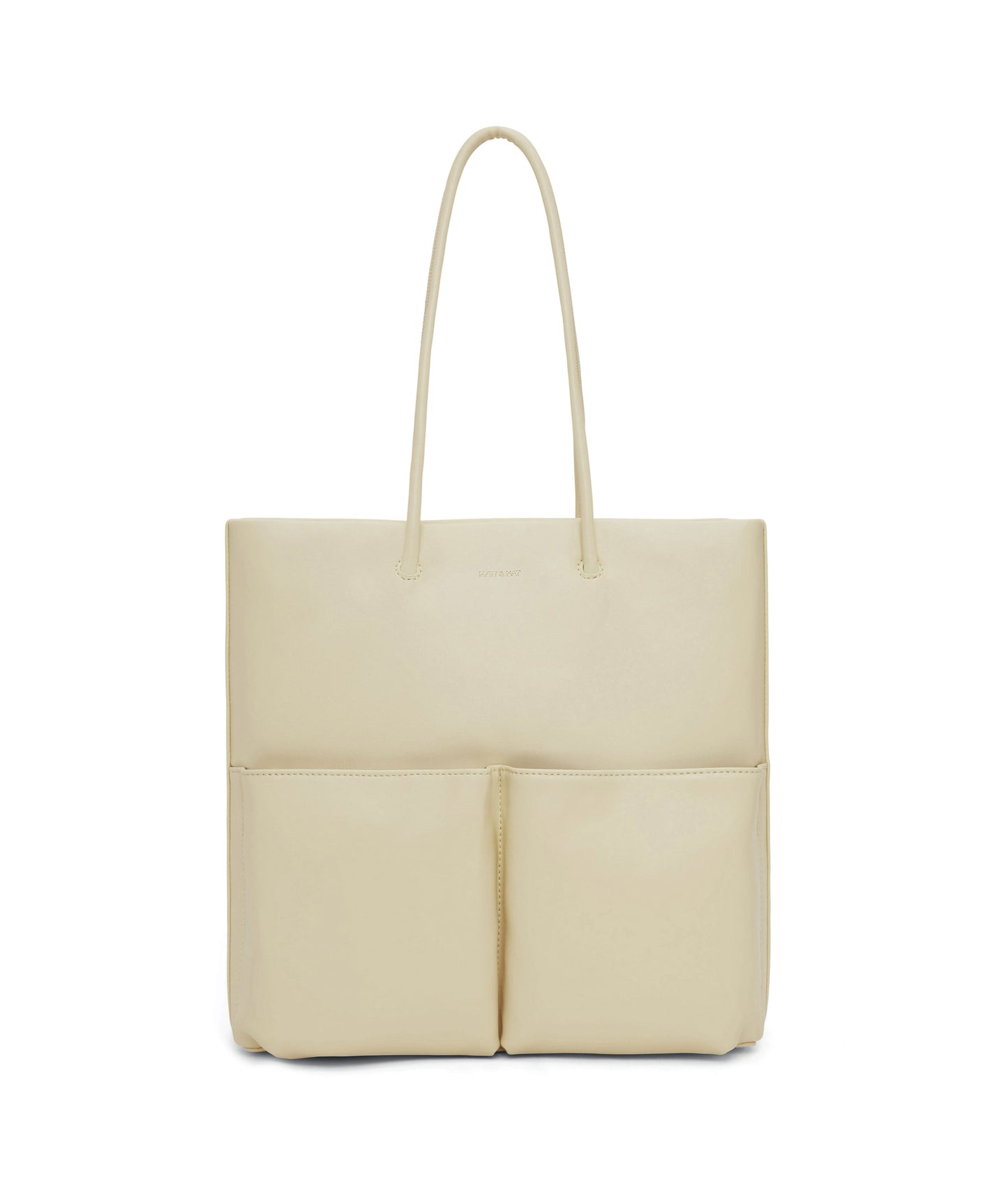 BERTA Vegan Tote Bag - Loom | Color: White - variant::tapioca