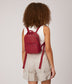 CAROSM Small Vegan Backpack - Loom | Color: Tan - variant::harvest