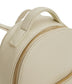 CAROSM Small Vegan Backpack - Loom | Color: White - variant::tapioca