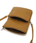 HILEY Vegan Crossbody Bag - Loom | Color: Tan - variant::harvest