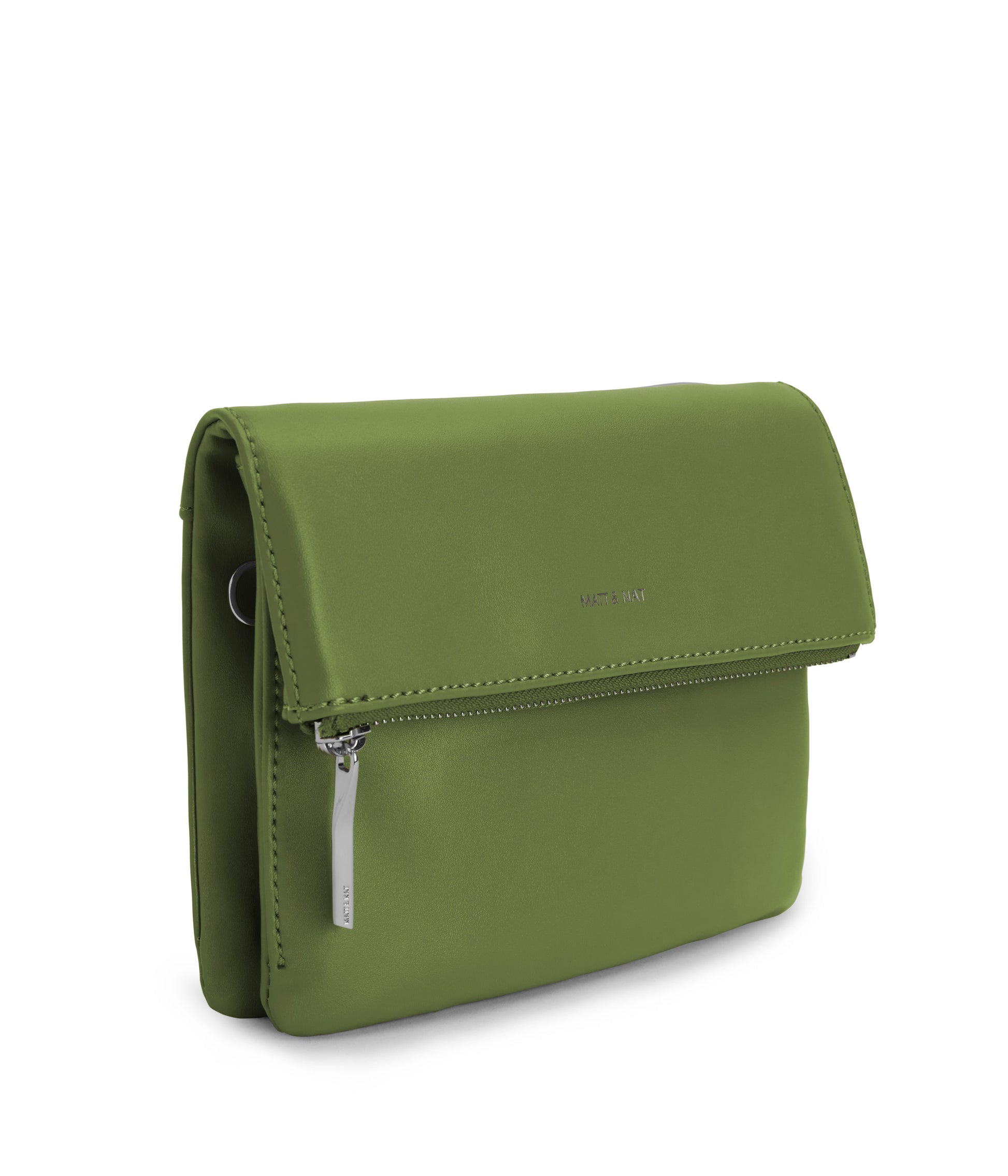 HILEY Vegan Crossbody Bag - Loom | Color: Green - variant::parrot