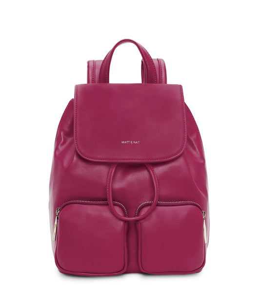 TATUM Vegan Backpack - Loom | Color: Pink - variant::tulip
