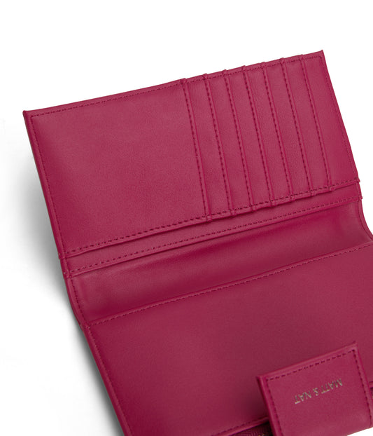 CRUISE Vegan Wallet - Loom | Color: Pink - variant::tulip