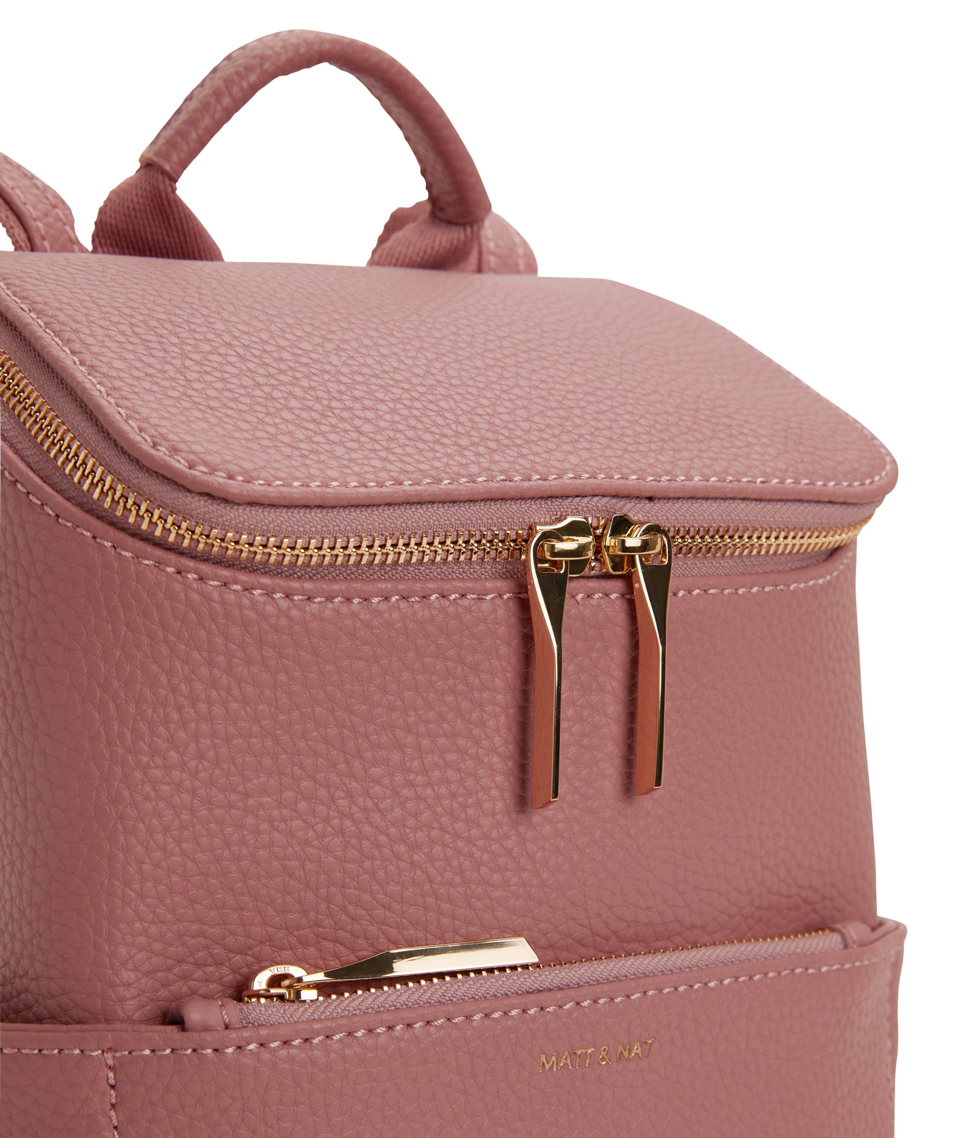 BRAVESM Small Vegan Backpack - Purity | Color: Pink - variant::rose