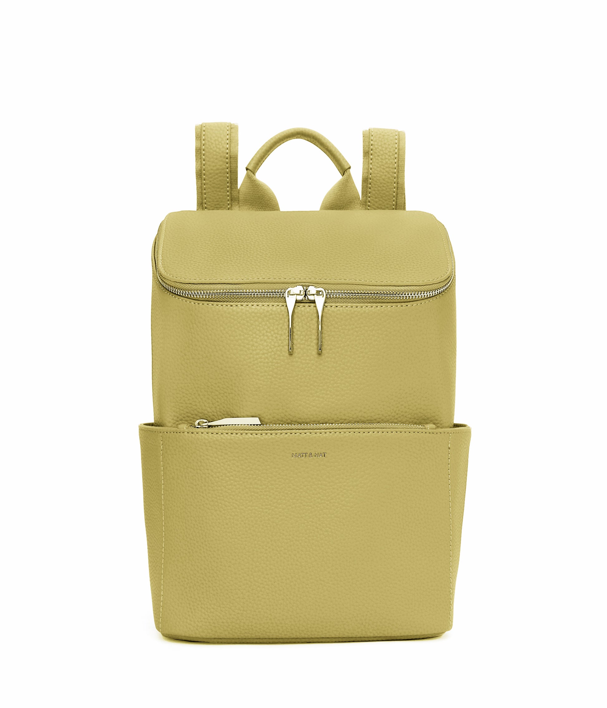 BRAVESM Small Vegan Backpack - Purity | Color: Green - variant::pear