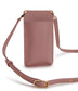 CUE Vegan Crossbody Phone Bag - Purity | Color: Pink - variant::rose