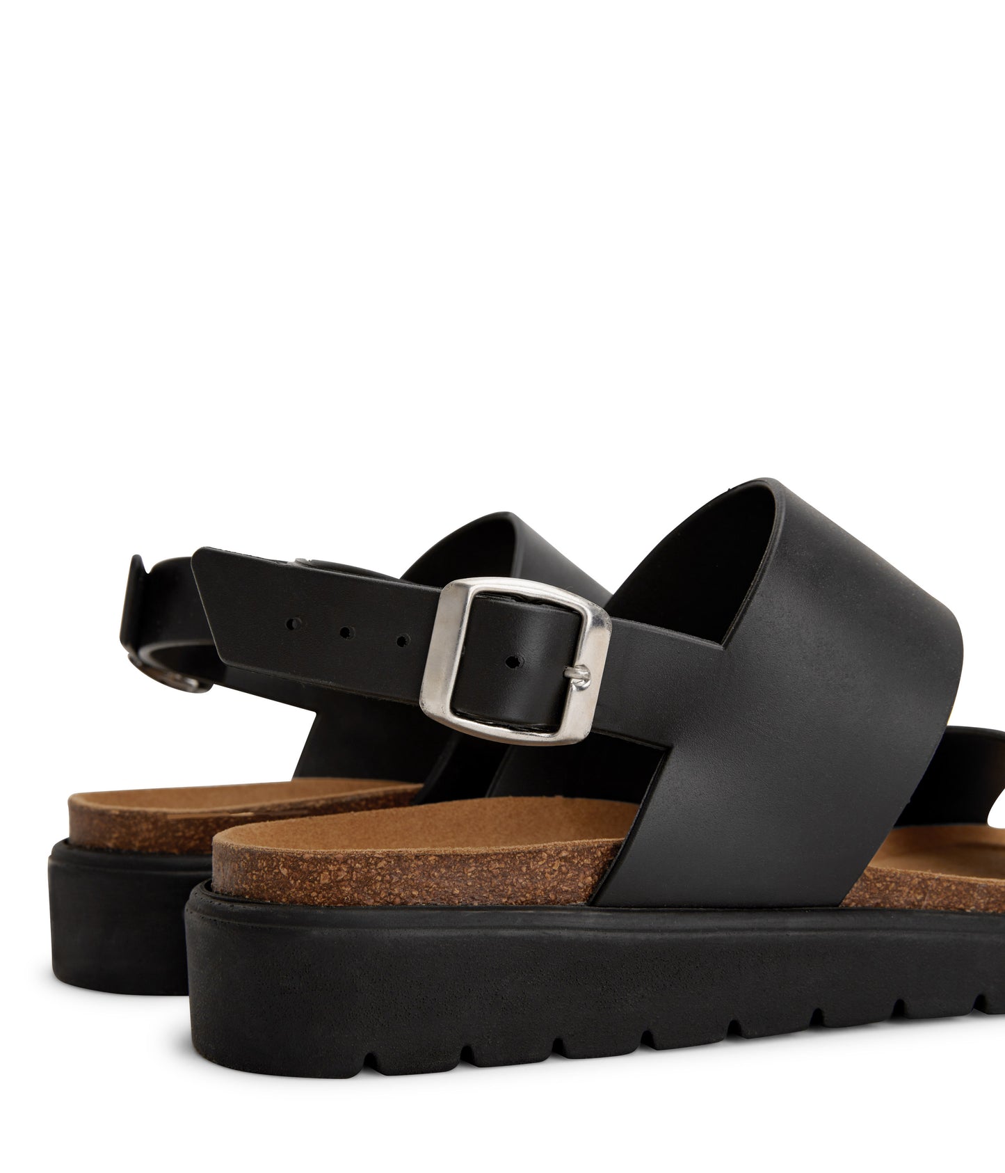 ASHAI Vegan Sandals | Color: Black - variant::black