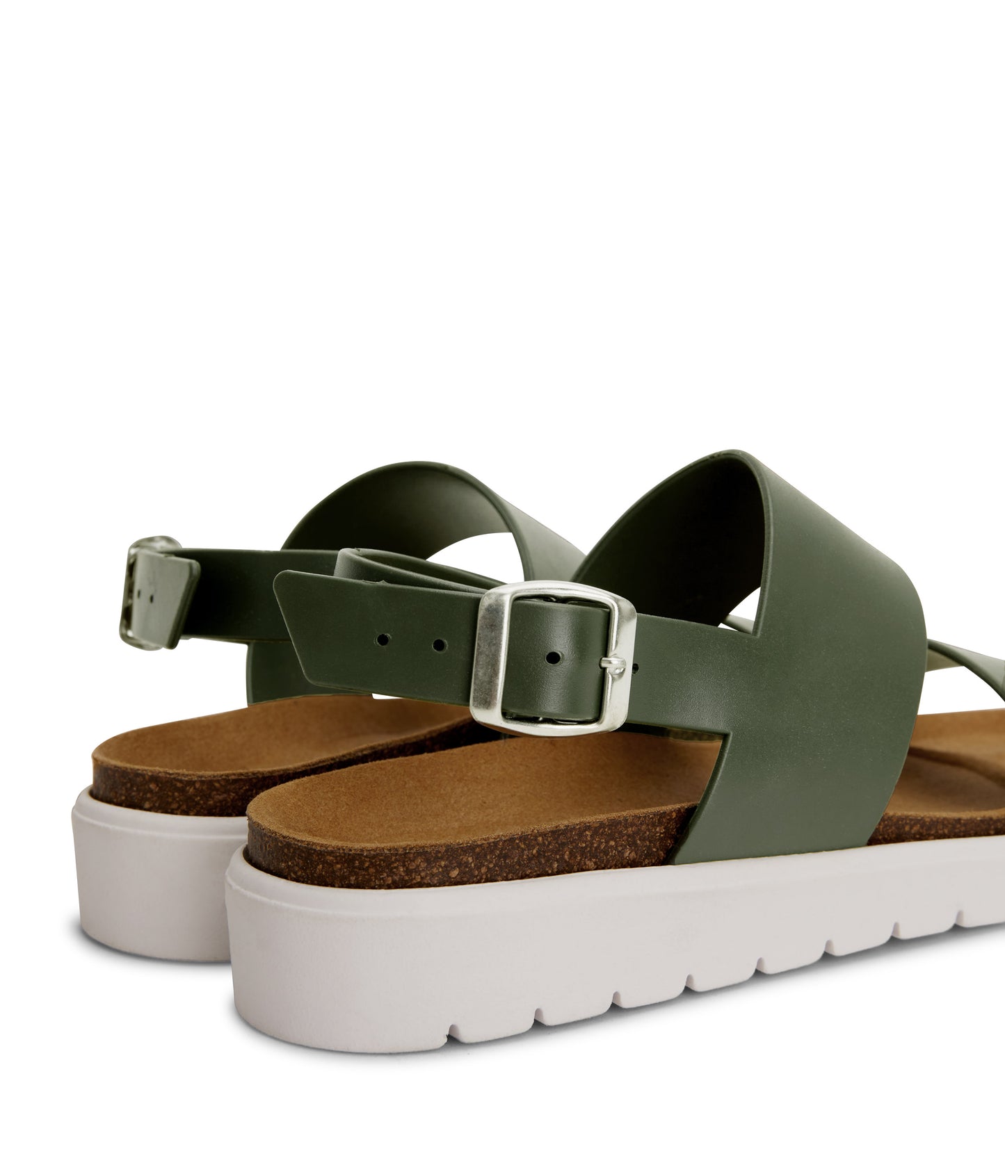 ASHAI Vegan Sandals | Color: Green - variant::olive