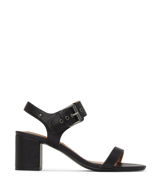 ELYSA Women's Vegan High Heel Sandals | Color: Black - variant::black
