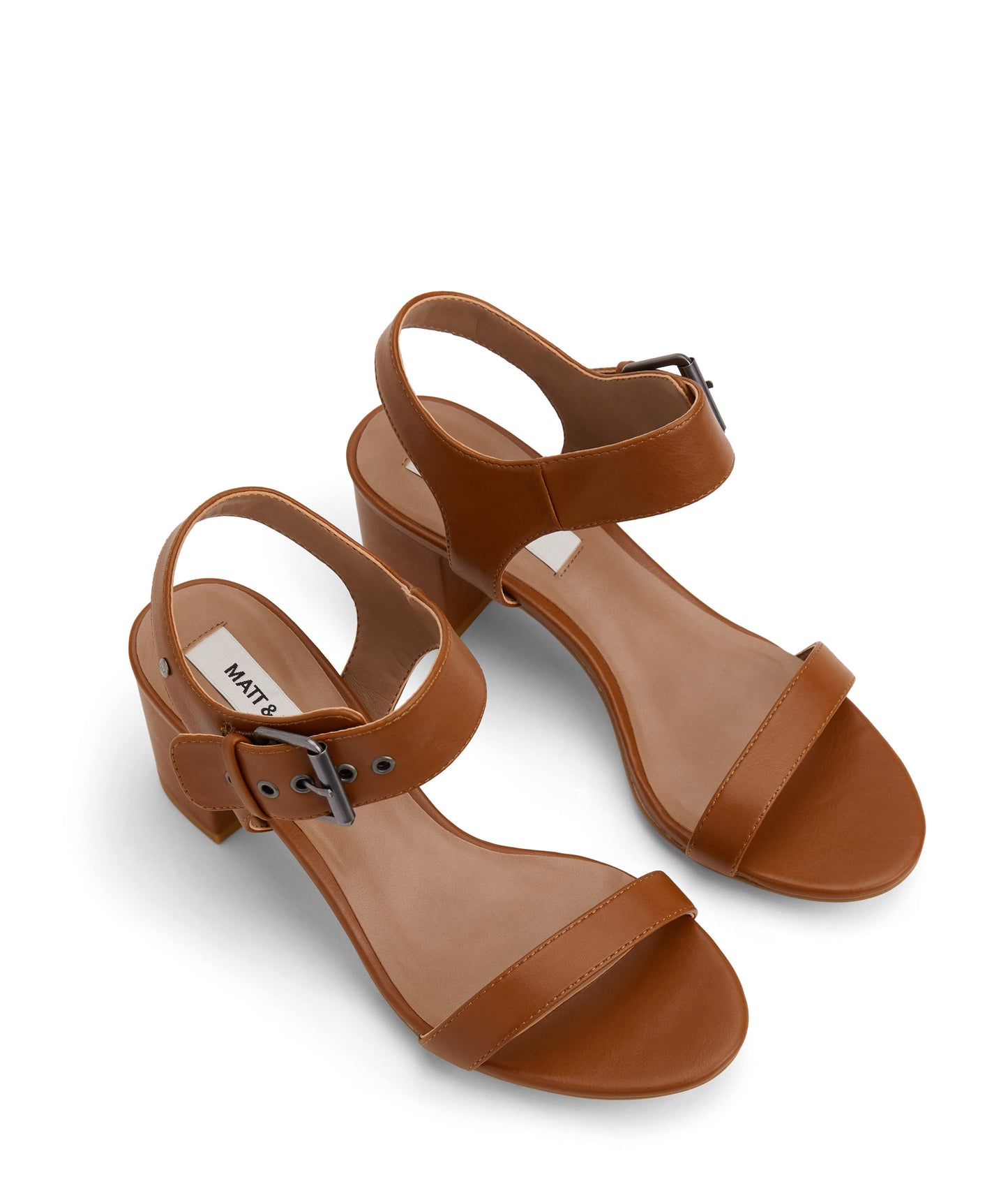ELYSA Women's Vegan High Heel Sandals | Color: Brown - variant::chili