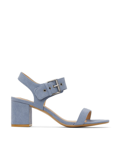 ELYSA Women's Vegan High Heel Sandals | Color: Blue - variant::sky