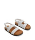 IDLY Women's Vegan Sandals | Color: White - variant::white