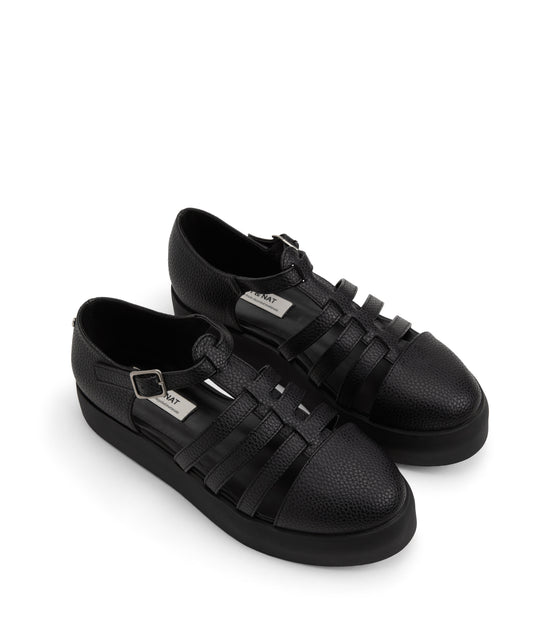 ORIANE Women's Vegan Sneaker Sandals | Color: Black - variant::black