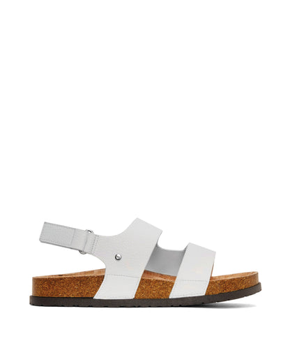 IDLY Women's Vegan Sandals | Color: White - variant::white